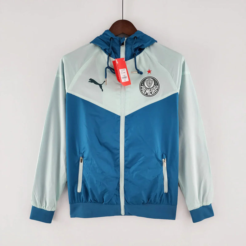 Corta-vento Palmeiras Puma - Azul+Cinza