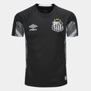 Camisa Santos 25/26 Goleiro Umbro Masculina - Preto