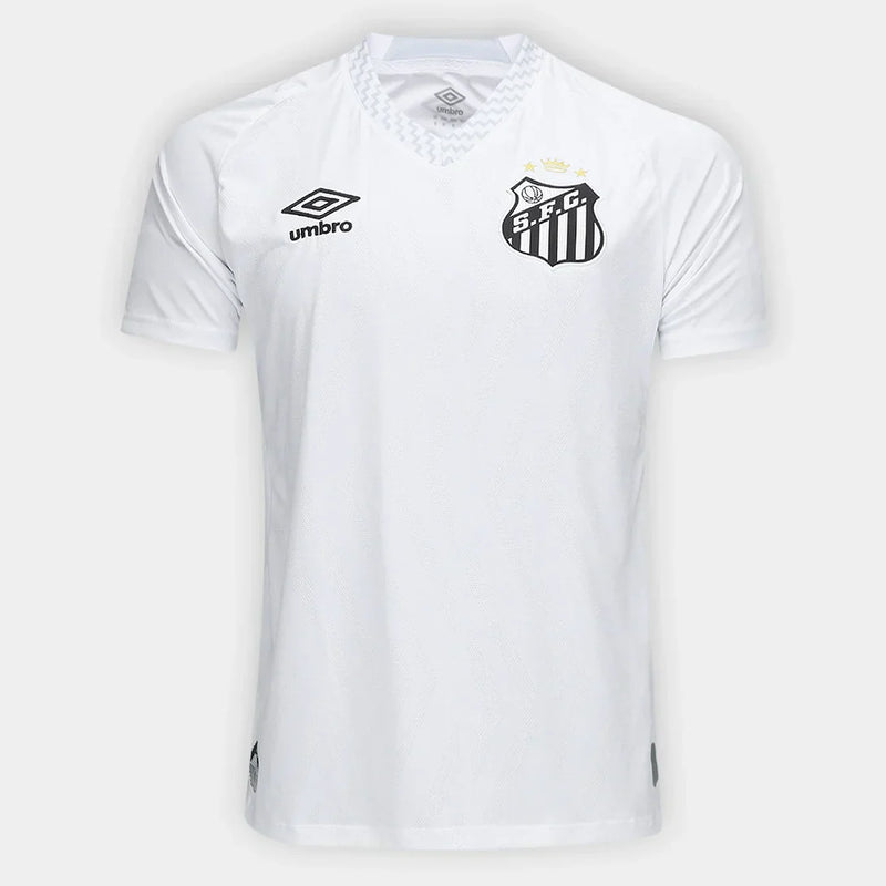 Camisa Santos I 25/26 s/n Torcedor Umbro Masculina - Branco+Cinza