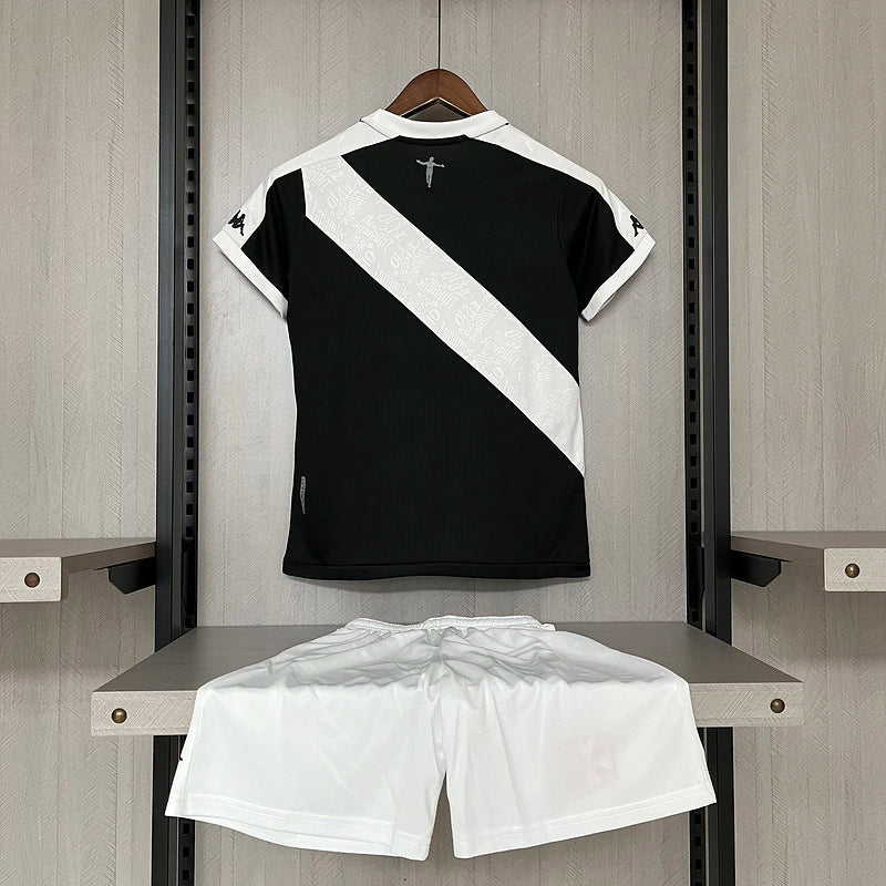 Kit Infantil Vasco da Gama I 24/25 Kappa - Preto