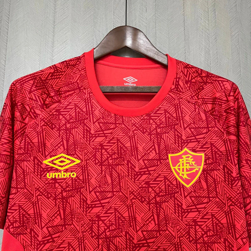 Camisa Fluminense Red 24/25 Torcedor Umbro Masculina - Vermelho