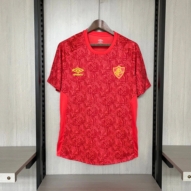 Camisa Fluminense Red 24/25 Torcedor Umbro Masculina - Vermelho