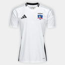 Camisa Colo-Colo Home 25/26 s/n Torcedor Adidas Masculina - Branco+Preto