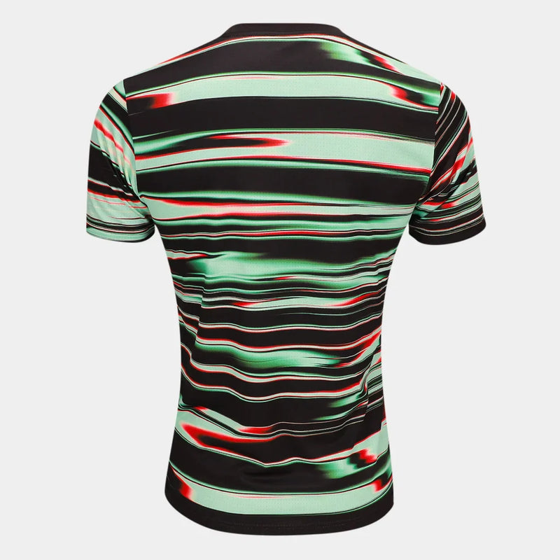 Camisa Seleção Portugal Prematch 25/26 s/n Torcedor Puma Masculina - Preto+verde