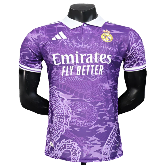 Camisa Real Madrid 25/26 Edição Especial - Roxo - Versão Jogador