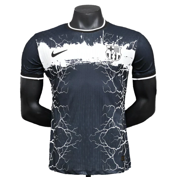 Camisa especial do Barcelona 25/26 - Edição preta - Versão jogador