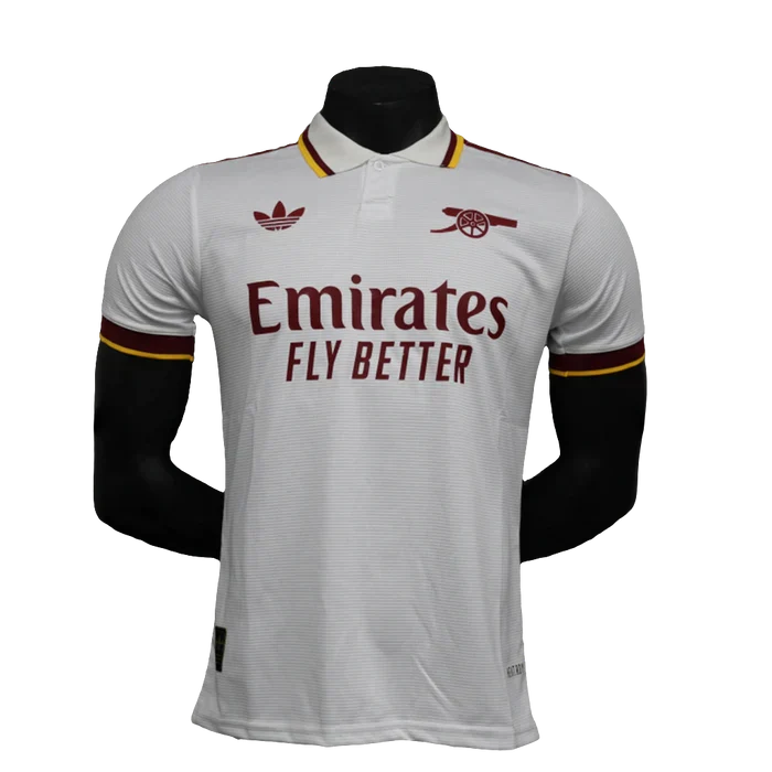 Camisa Arsenal Edição Especial 25/26 - Branca - Versão Jogador