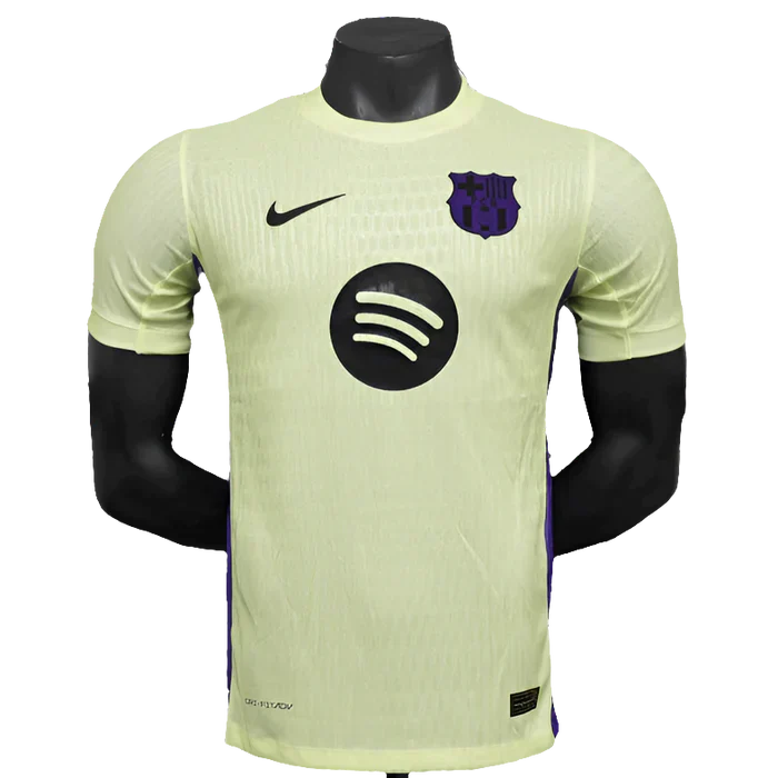 Camisa Barcelona Edição Especial 25/26 - Amarelo Claro - Versão Jogador
