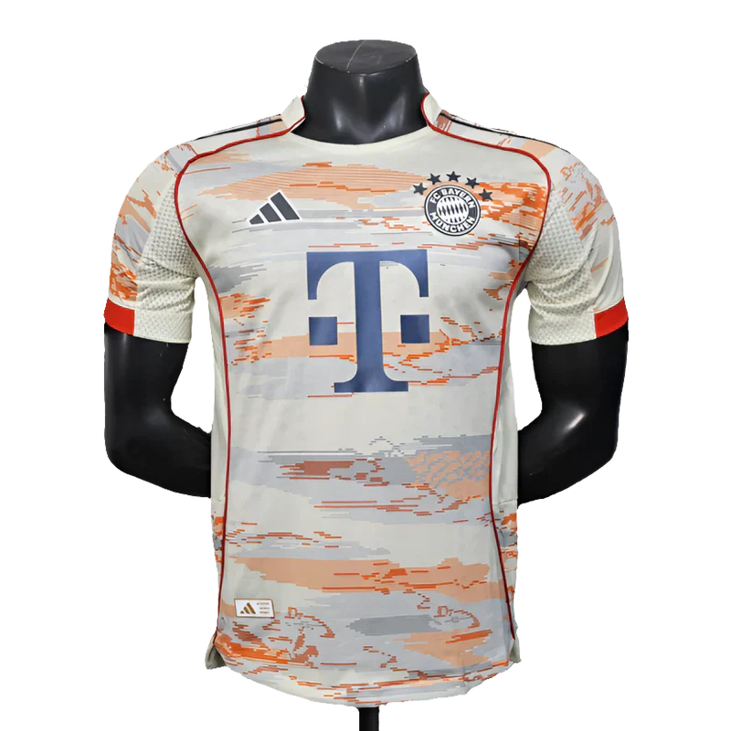 Camisa reserva do Bayern de Munique 25/26 II - Versão do jogador