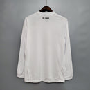 Camisa Manga Longa Real Madrid 10/11 Adidas - Branco
