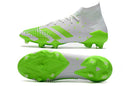 Chuteira Campo Adidas Predator Mutator .1 FG White/Green - Cano Alto