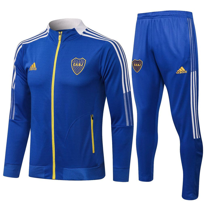 Conjunto Inverno Boca Juniors Azul Adidas - Com Fecho