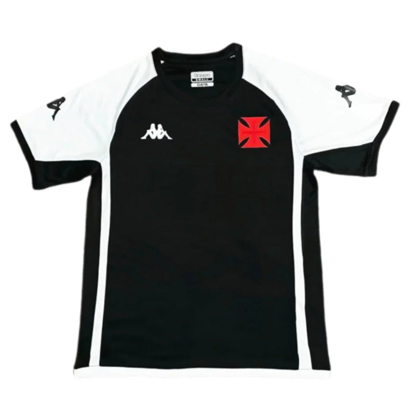 Camisa Vasco da Gama Pré-Jogo 24/25 Torcedor Kappa - Preto