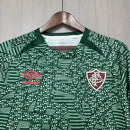 Camisa Fluminense verde pré-jogo 24/25 Torcedor Umbro Masculina - Verde