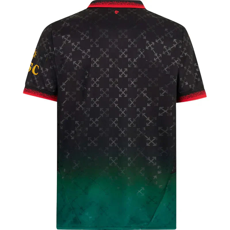 Camisa comemorativa do AC Milan 25/26 - Preta - Versão Torcedor