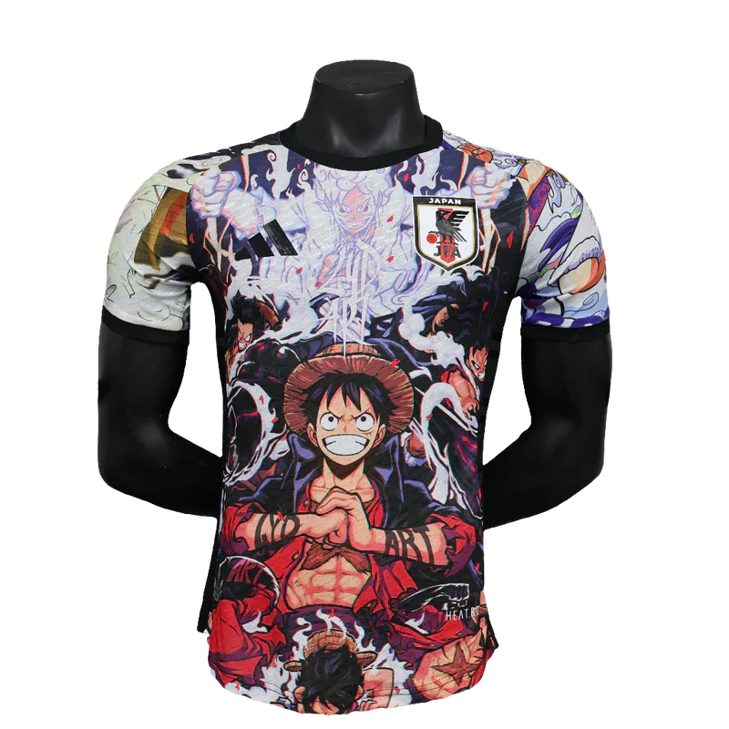 Camisa Japão 25/26 Edição Especial Anime - Branco - Versão Jogador