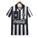Camisa Botafogo I Retrô 1997 Torcedor Masculina - Preta e Branca